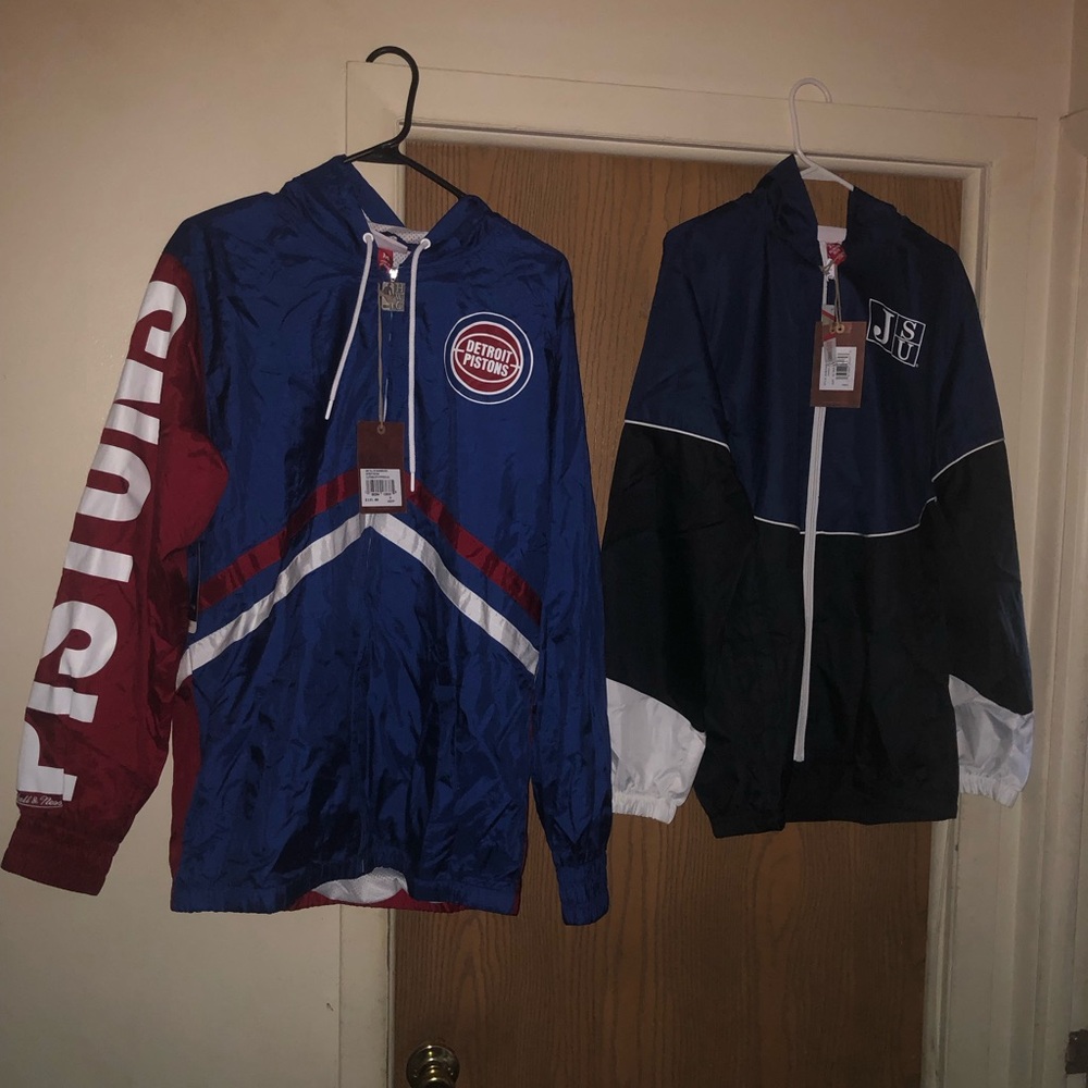 MITCHELL&NESS BAD BOYS & JSU WIND BREAKERS JACKET